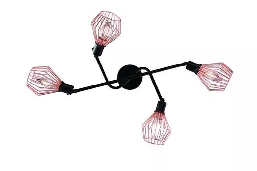 Спот Arte Lamp Grato A9164PL-4BK