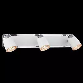 Спот Eurosvet 20021/3 хром/белый