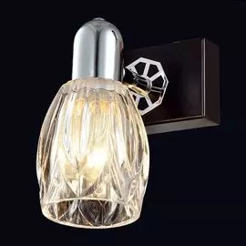 Спот Eurosvet 20028/1 хром/венге