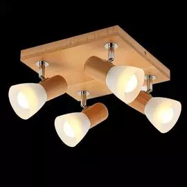 Спот Eurosvet 20045/4 светлое дерево