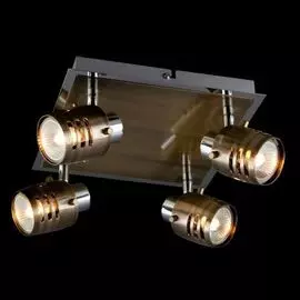 Спот Eurosvet 23463/4 хром/античная бронза