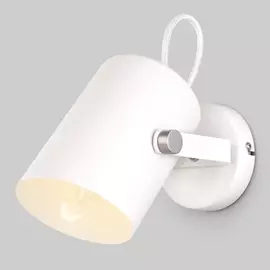 Спот Italio 20093/1 белый/сатин никель Eurosvet