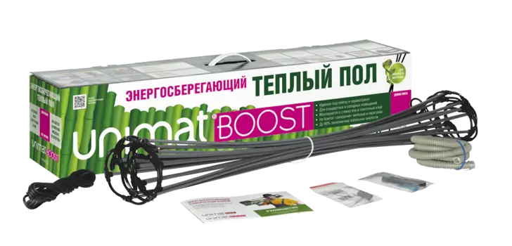 Стержневой теплый пол UNIMAT BOOST 160 Вт/м2, 6 пог/м CALEO КА000001013
