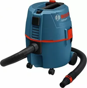 Строительный пылесос Bosch GAS 20 L SFC 1200Вт (уборка: сухая/влажная) синий