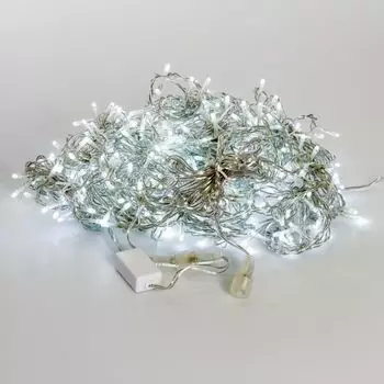 Светодиодная гирлянда Занавес 2х2м 400LED холодный белый с мерцанием 08-1560