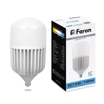 Светодиодная лампа (100W) 230V E40 6400K Feron 25827