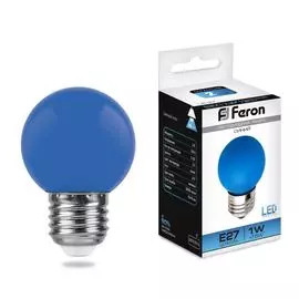 Светодиодная лампа (1W) 230V E27 Feron 25118