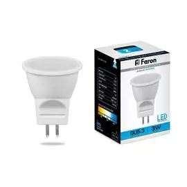 Светодиодная лампа 230V G5.3 6400K Feron 25553