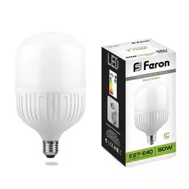 Светодиодная лампа (50W) 230V E40 4000K Feron 25820