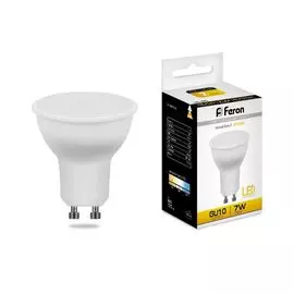 Светодиодная лампа 80LED (7W) 230V GU10 2700K Feron
