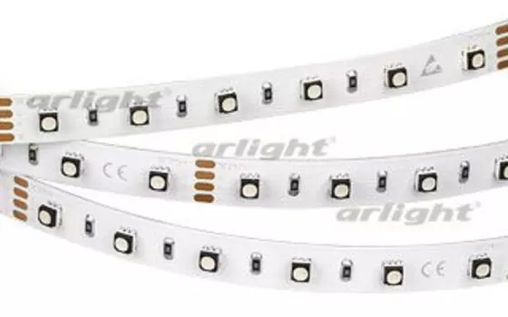 Светодиодная лента MINI-60-24V RGB 10mm (3535, 5m, LUX) Arlight 022718 SMD 3535 5м.