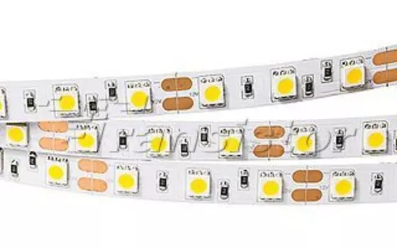 Светодиодная лента RT2-5050-60-12V White (300 LED) Arlight 014384 SMD 5060 5м.