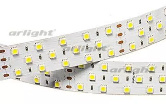Светодиодная лента RT 2-2500 24V Day 3x2 (5060, 350 LED, LUX) Arlight 017371 SMD 5060 2,5м.