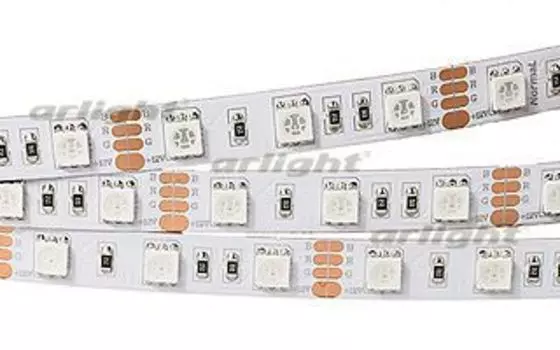 Светодиодная лента RT 2-5000 12V RGB 2X (5060, 360 LED, W) Arlight 016246 SMD 5060 5м.