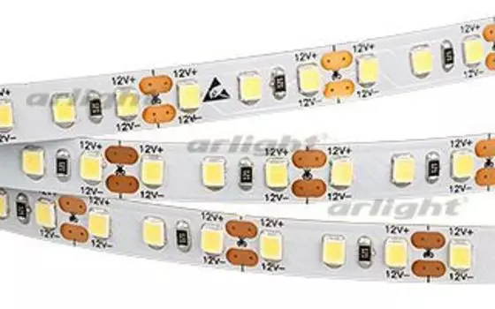 Светодиодная лента RT 2-5000 12V White6000 2x (2835, 600 LED, PRO) Arlight 022459 SMD 2835 5м.