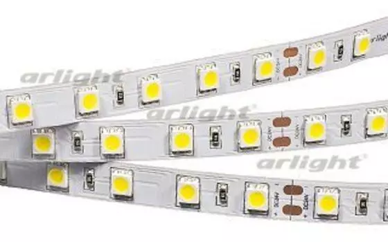 Светодиодная лента RT 2-5000 24V Cool 2x (5060, 300 LED, LUX) Arlight 013757 SMD 5060 5м.
