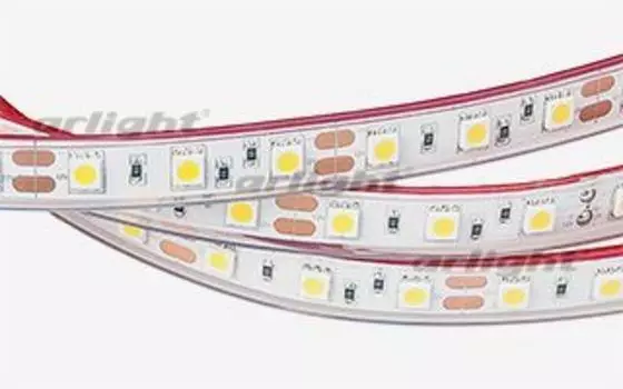 Светодиодная лента RTW 2-5000P 12V White 2x (5060, 300 LED,LUX) Arlight 012388 SMD 5060 5м.