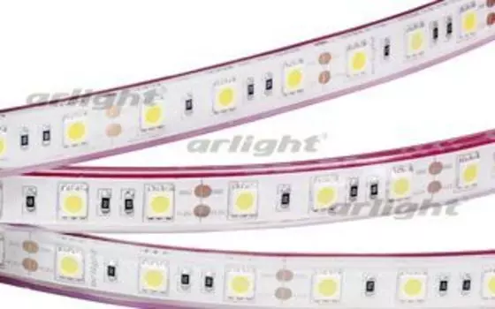 Светодиодная лента RTW 2-5000PGS 12V Cool 2x (5060, 300 LED, LUX) Arlight 016844 SMD 5060 5м.