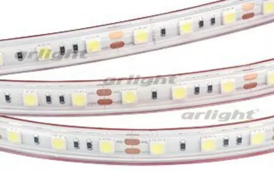 Светодиодная лента RTW 2-5000PS 12V Cool 2x (5060, 300 LED, LUX) Arlight 021401 SMD 5060 5м.