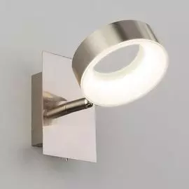 Светодиодный спот Eurosvet Frisco 20065/1 сатин-никель