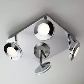 Светодиодный спот Eurosvet Rоund 20002/4 хром