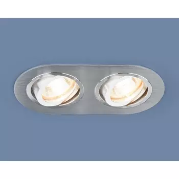 Точечный светильник 1061 1061/2 MR16 SL серебро Elektrostandard a036418