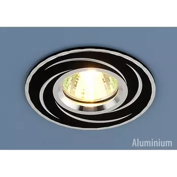 Точечный светильник 20021 2002 MR16 BK/SL черный/серебро Elektrostandard a031341