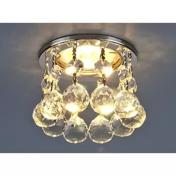 Точечный светильник 2051 2051 MR16 CH/CL хром/прозрачный Elektrostandard a030708