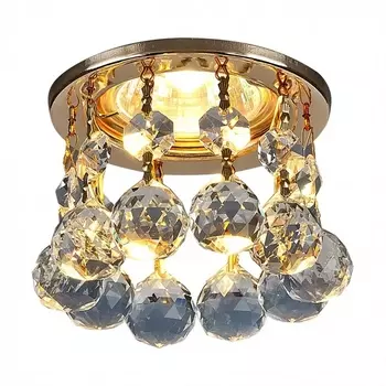 Точечный светильник 2051 2051 MR16 GD/CL золото/прозрачный Elektrostandard a030706