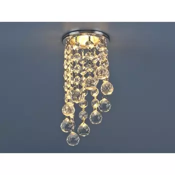 Точечный светильник 205C-C 205C-C MR16 CH/CL хром/прозрачный Elektrostandard a030715