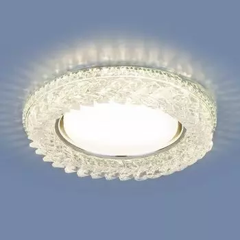 Точечный светильник 3024 GX53 CL прозрачный Elektrostandard a041263