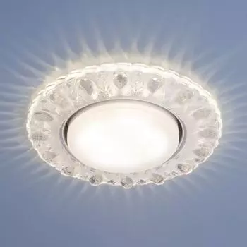 Точечный светильник 3026 GX53 CL прозрачный Elektrostandard a041528