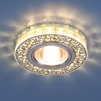 Точечный светильник 6034 6034 MR16 CH/CL хром/прозрачный Elektrostandard a029893