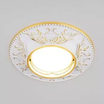 Точечный светильник 7217 MR16 WHG белый/золото Elektrostandard a030423