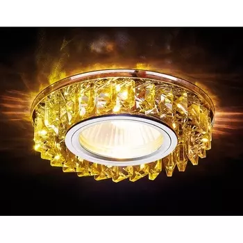 Точечный светильник Декоративные Кристалл Led+mr16 S255 CH/YL Ambrella