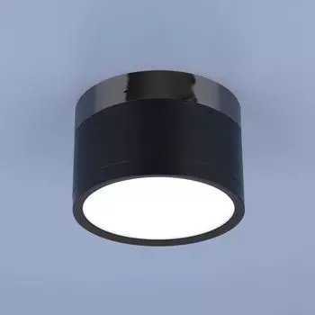 Точечный светильник DLR029 DLR029 10W 4200K черный матовый/черный хром Elektrostandard a040667