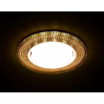 Точечный светильник Gx53+led G290 BK Ambrella