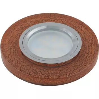 Точечный светильник Luciole DLS-L104 GU5.3 CHROME/BROWN Fametto