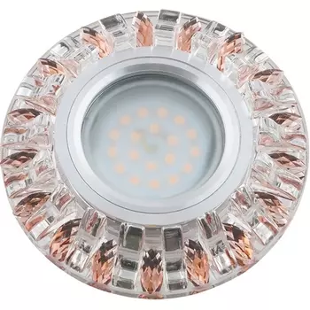 Точечный светильник Luciole DLS-L121 GU5.3 CHROME/CLEAR+BRONZE Fametto