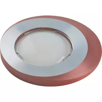 Точечный светильник Vernissage DLS-V105 GU5.3 CHROME+BROWN Fametto