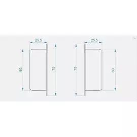 Торцевая заглушка P-EL-02-10 набор из 2 шт. Deko-Light 978251