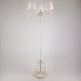 Торшер Eurosvet 12075/3F белый Strotskis