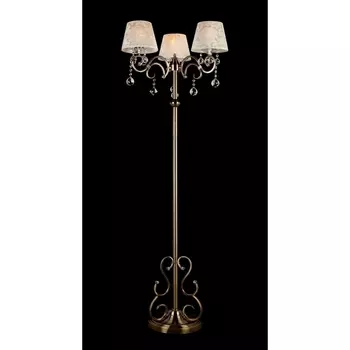 Торшер Eurosvet 1448 1448/3F античная бронза Strotskis торшер