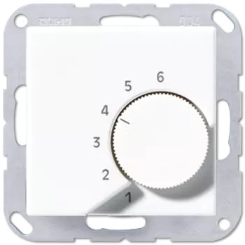 TRA246WW Крышка для термостата компл. с термостатом, бел. Jung A серия