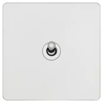 Тумблерный одноклавишый выключатель T&amp;J Electric Ultimate II Нержавеющая сталь G201-2-86-SS