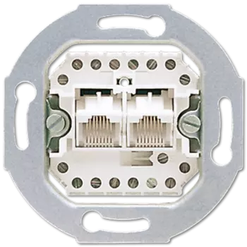 UAE8-8UPO Телефонная UAE розетка, 8-ми полюсная два терминала Jung