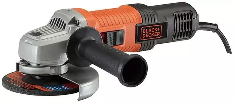 Углошлифовальная машина Black &amp; Decker G850-RU 850Вт 12000об/мин рез.шпин.:M14 d=125мм