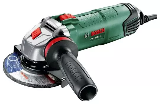 Углошлифовальная машина Bosch PWS 850-125 850Вт 12000об/мин рез.шпин.:M14 d=125мм