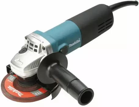 Углошлифовальная машина Makita 9557HNK 840Вт 11000об/мин рез.шпин.:M14 d=115мм