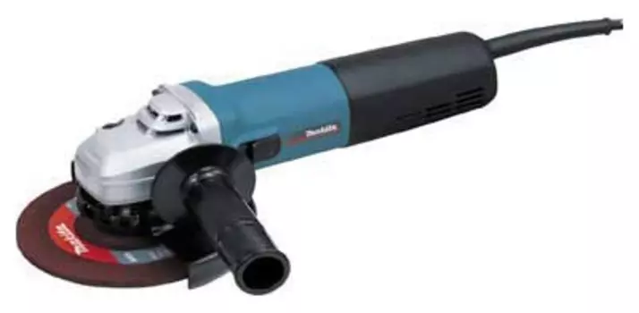 Углошлифовальная машина Makita 9566C 1400Вт 9000об/мин рез.шпин.:M14 d=150мм